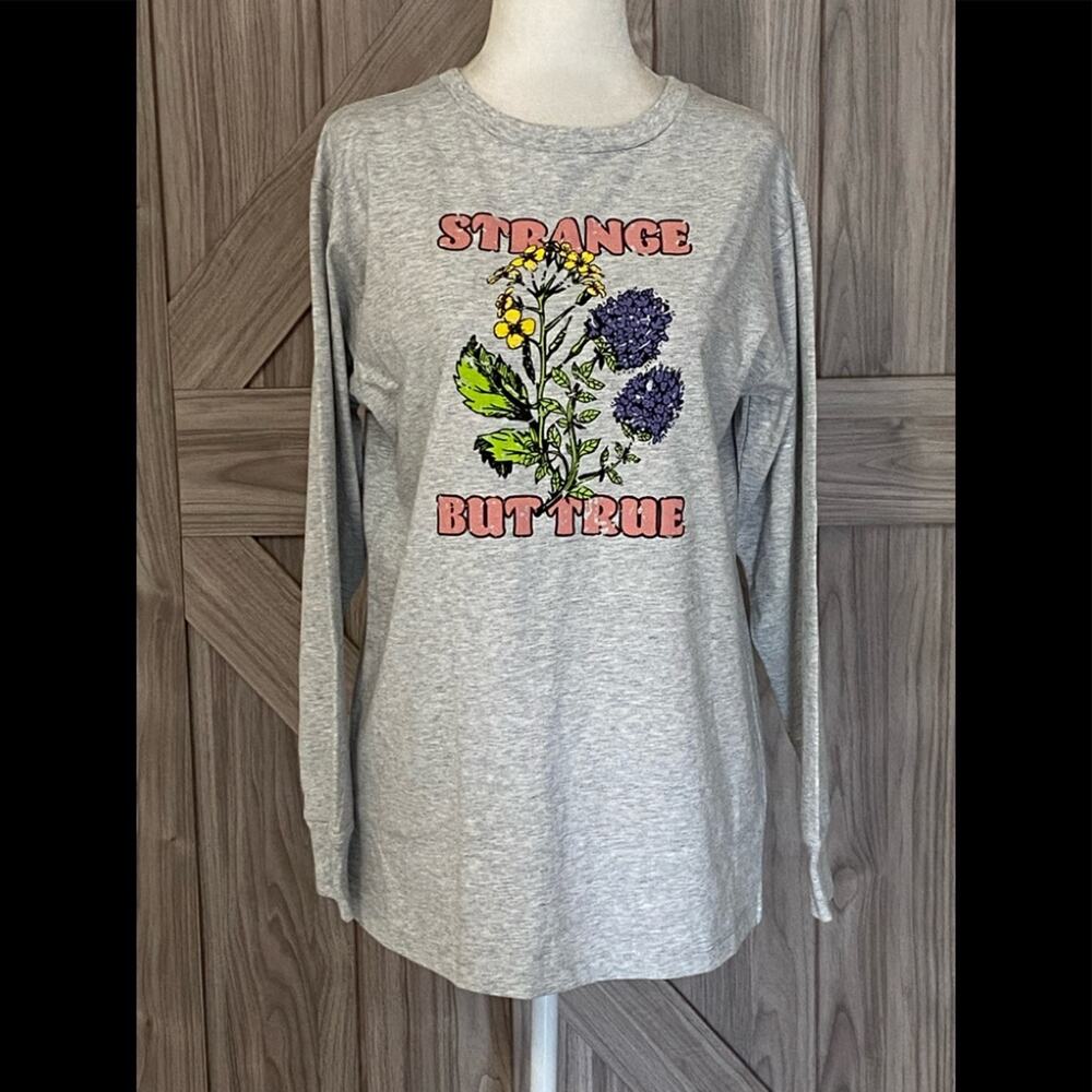NWOT BP “ Strange but true “long sleeve tee